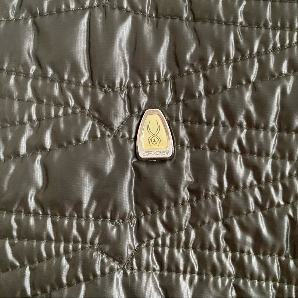 Spyder Primaloft Thinsulate Vest Olive Green XS - Picture 10 of 16